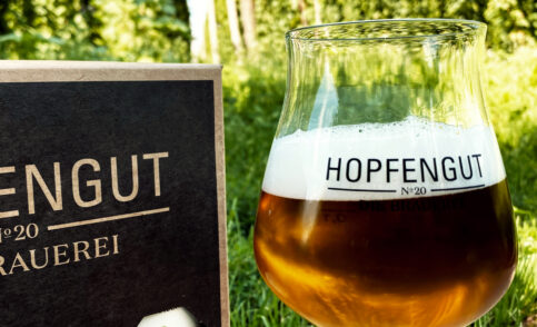 Bier vom Hopfengut